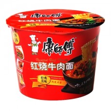 康师傅红烧牛肉面(桶装)