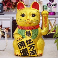 摇手招财猫（陶瓷）