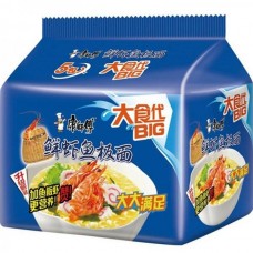 康师傅鲜虾鱼板面（5连包）